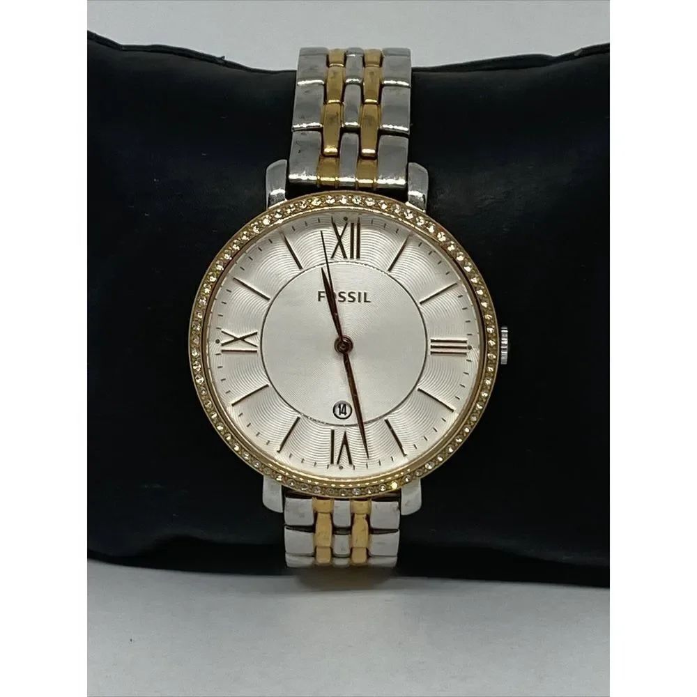 Fossil Jacqueline ES3634 Women's Stainless Steel Analog Dial Quartz Watch XR794